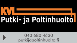 KVL Putki- ja Poltinhuolto Oy logo